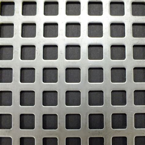 square hole perforated sheet metal|square hole perforated sheets.